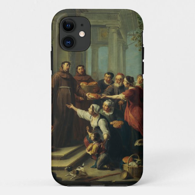 Saint Anthony von Padua von Willem van Herp Case-Mate iPhone Hülle (Rückseite)