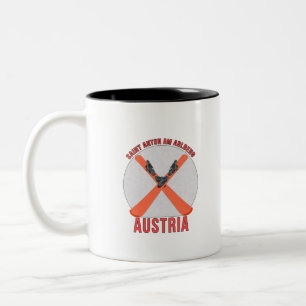 Saint Anton am Arlberg, Österreich Zweifarbige Tasse