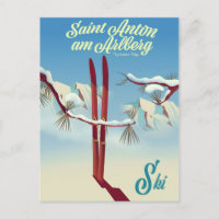 Saint Anton am Arlberg, Tiroler Alpen, Österreich 