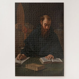Saint Augustine (1600) von Caravaggio Puzzle