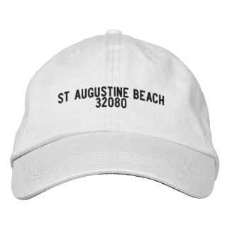 Saint Augustine Beach Florida Hat Bestickte Baseballkappe