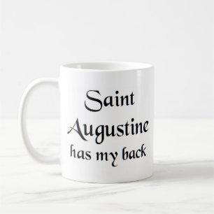 saint augustine coffee Tasse