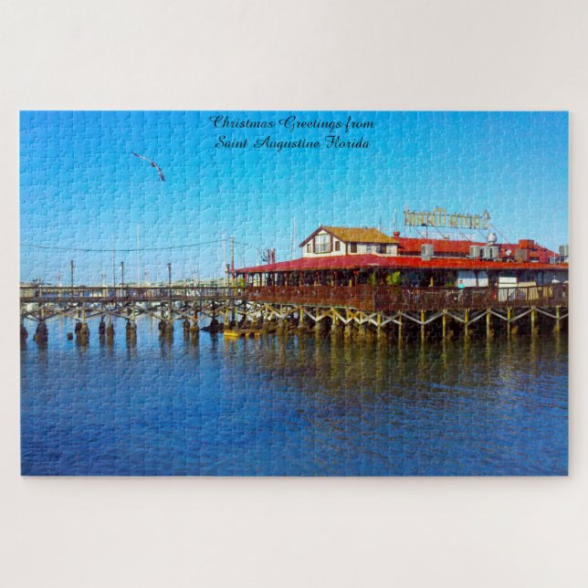 Saint Augustine Florida Jigsaw Puzzle (Horizontal)