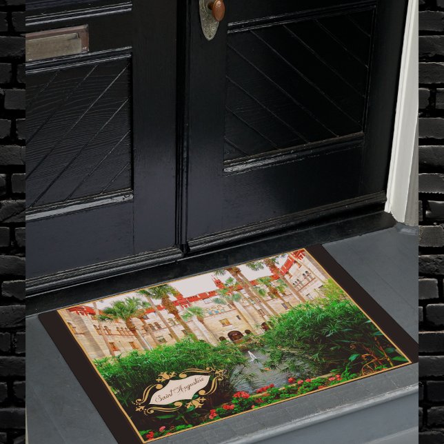 Saint Augustine Florida Lightner Museum & Garden Fußmatte (Von Creator hochgeladen)