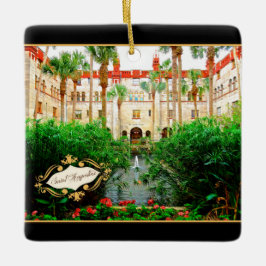 Saint Augustine Florida Lightner Museum & Garden Keramikornament