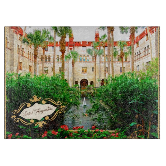 Saint Augustine Florida Lightner Museum & Garden Schneidebrett (Vorderseite)