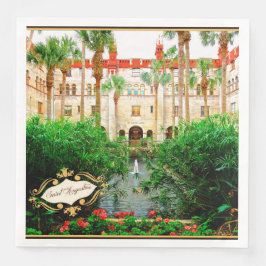 Saint Augustine Florida Lightner Museum & Garden Serviette