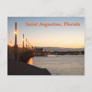 Saint Augustine, Florida Postkarte