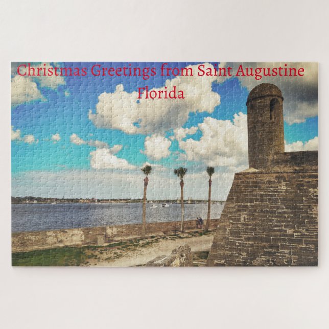 Saint Augustine Florida Puzzle (Horizontal)