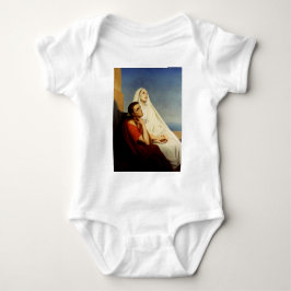 Saint Augustine und Saint Monica Baby Strampler