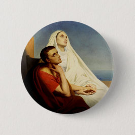 Saint Augustine und Saint Monica Button