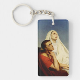 Saint Augustine und Saint Monica Schlüsselanhänger