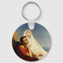 Saint Augustine und Saint Monica Schlüsselanhänger