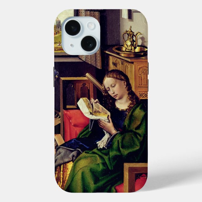 Saint Barbara (aus Werl Altarpiece, 1438) Case-Mate iPhone Hülle (Rückseite)