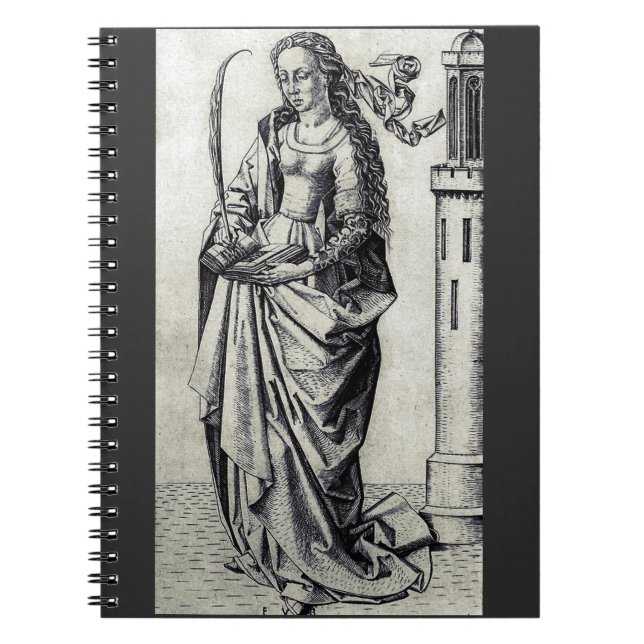 Saint Barbara und ihr Turm Notizblock (Vorderseite)