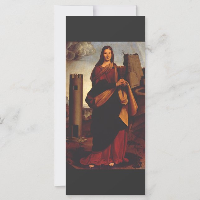 Saint Barbara von Giovanni Antonio Bolschleto (Vorderseite)