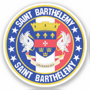 Saint Barthélemy Aufkleber