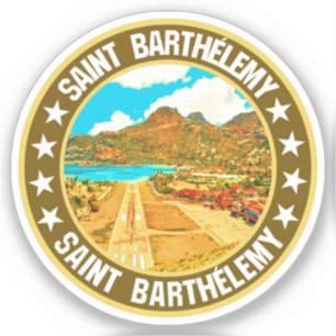 Saint Barthélemy Aufkleber