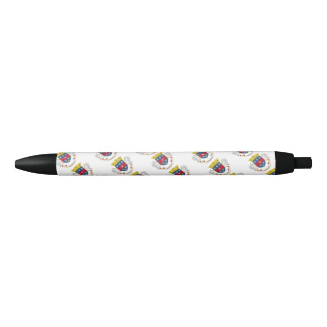 Saint Barthelemy Flag Ballpoint Pen Kugelschreiber (Vorderseite)
