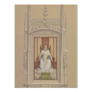 Saint Bartholomew der Apostel und Martyr Fotodruck