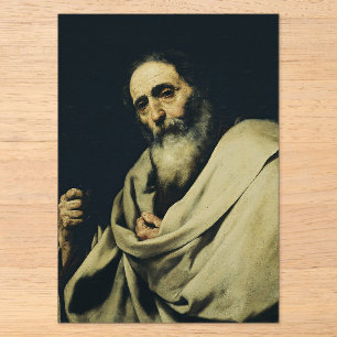 Saint Bartholomew der Apostel von Jusepe de Ribera Acryleinladungen