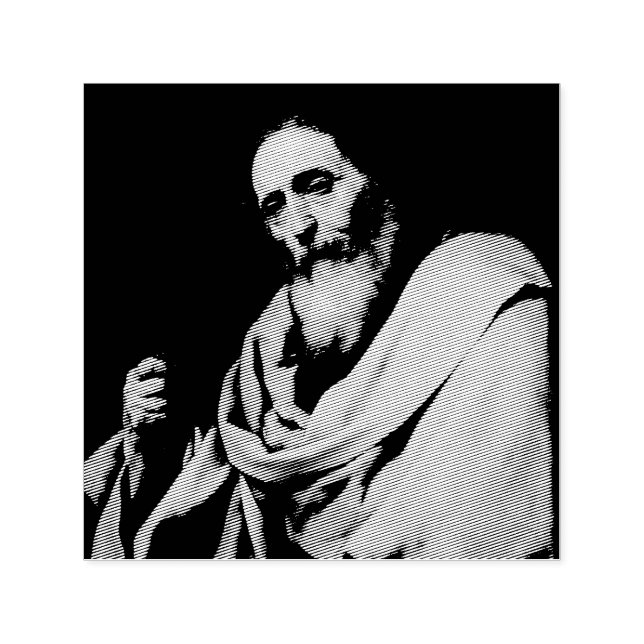 Saint Bartholomew der Apostel von Jusepe de Ribera Permastempel (Design)