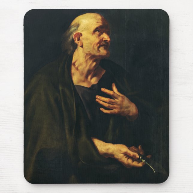 Saint Bartholomew der Apostel von Rubens Mousepad (Vorne)