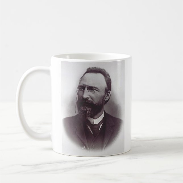 Saint Bartolo Longo Apostel der Rosenkranze Kaffeetasse (Links)