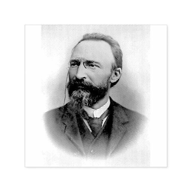 Saint Bartolo Longo Apostel der Rosenkranze Permastempel (Design)