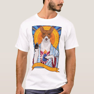 Saint Basenji Dog T - Shirt