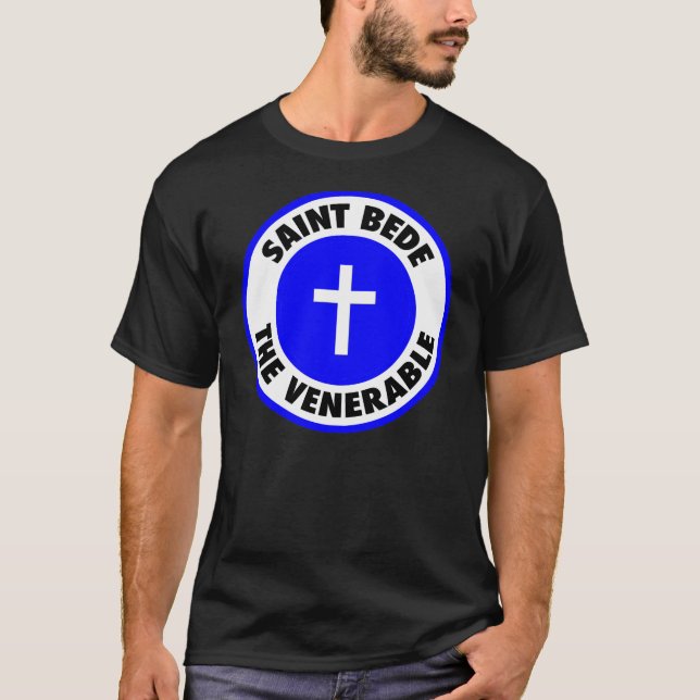 Saint Bede der Ehrwürdige T-Shirt (Vorderseite)