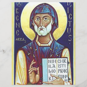 Saint-Benedikt von Nursia Flyer