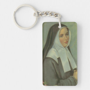 Saint Bernadette Schlüsselanhänger
