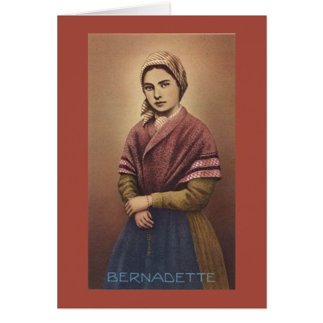 Saint Bernadette Soubirous (Vorne)