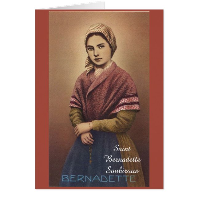 Saint Bernadette Soubirous (Vorne)