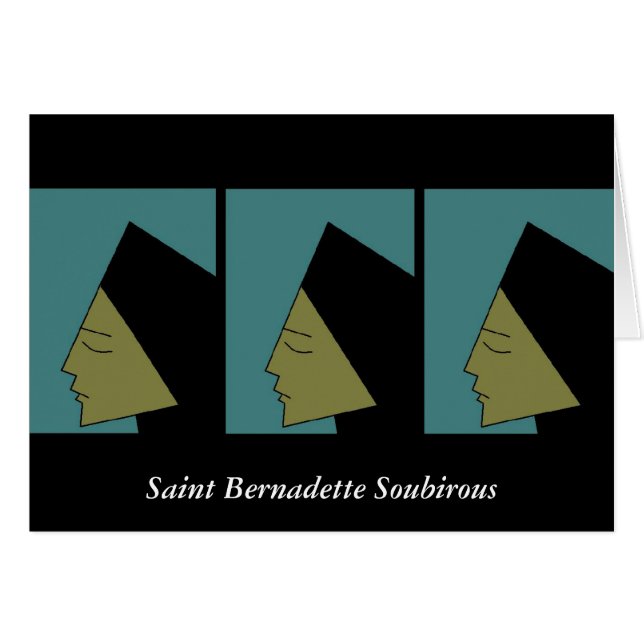 Saint Bernadette Soubirous (Vorderseite (Horizontal))