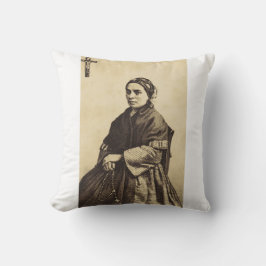 Saint Bernadette Soubirous Fine Art Kissen