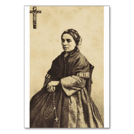 Saint Bernadette Soubirous Fine Art Tischnummer