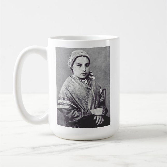 Saint Bernadette Soubirous Kaffeetasse (Links)