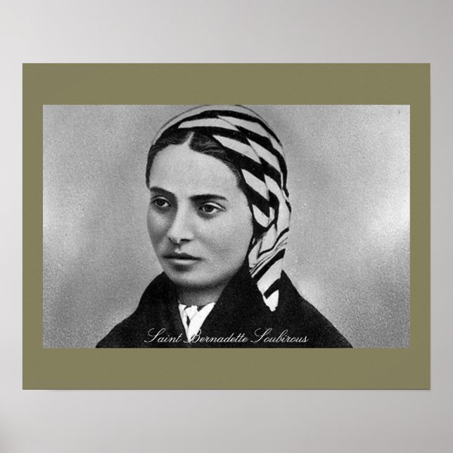Saint Bernadette Soubirous Poster (Vorne)
