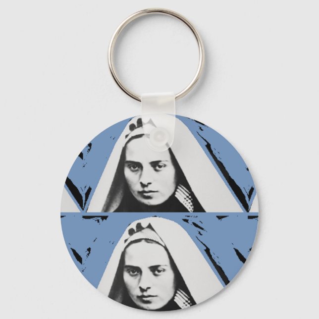 SAINT BERNADETTE SOUBIROUS SCHLÜSSELANHÄNGER (Vorderseite)