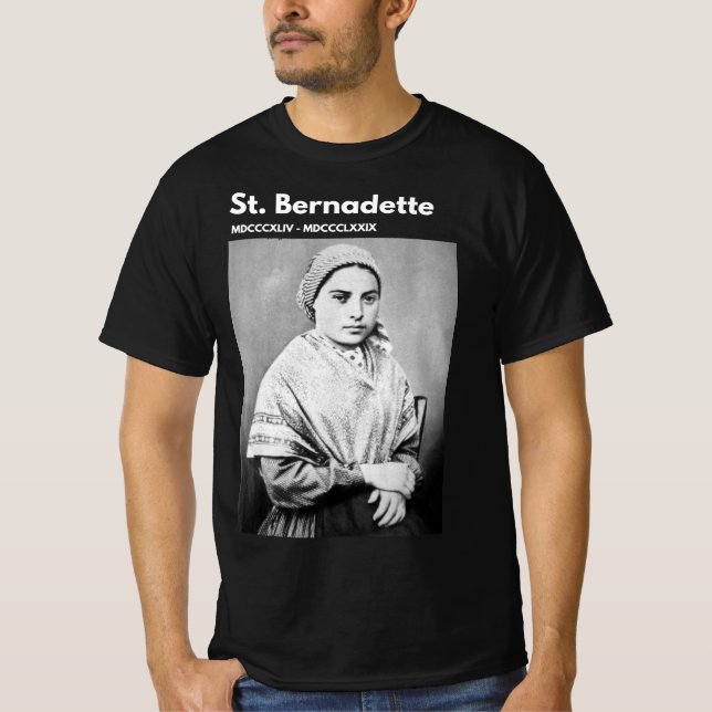SAINT BERNADETTE T-Shirt (Vorderseite)