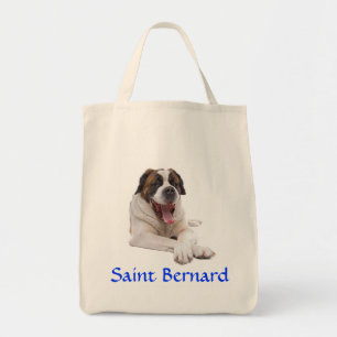 Saint Bernard Bio-Einkaufstasche aus Canvas Tragetasche