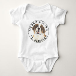 Saint Bernard Brother Baby Strampler