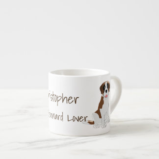 Saint Bernard Design Personalisiert Espressotasse