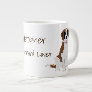 Saint Bernard Design Personalisiert Jumbo-Tasse