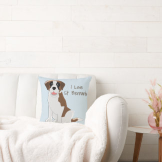 Saint Bernard Design Personalisiert Kissen