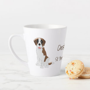Saint Bernard Design Personalisiert Milchtasse