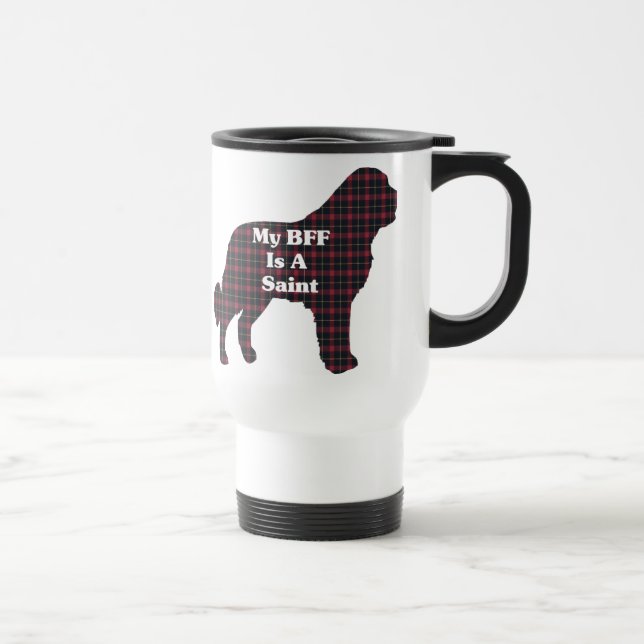 Saint Bernard Geschenke Reisebecher (Rechts)