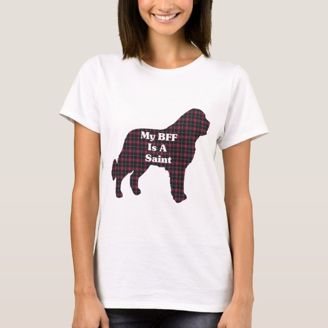 Saint Bernard Geschenke T-Shirt (Vorderseite)